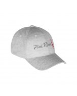 Pink Ribbon Cap Grijs