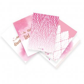 Pink Ribbon Kaartenset