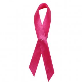 Pink Ribbon lintjes - set 10 stuks