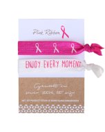 Pink Ribbon elastische wensbandjes