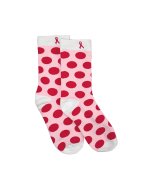 Pink Ribbon Sokken Pink Dots