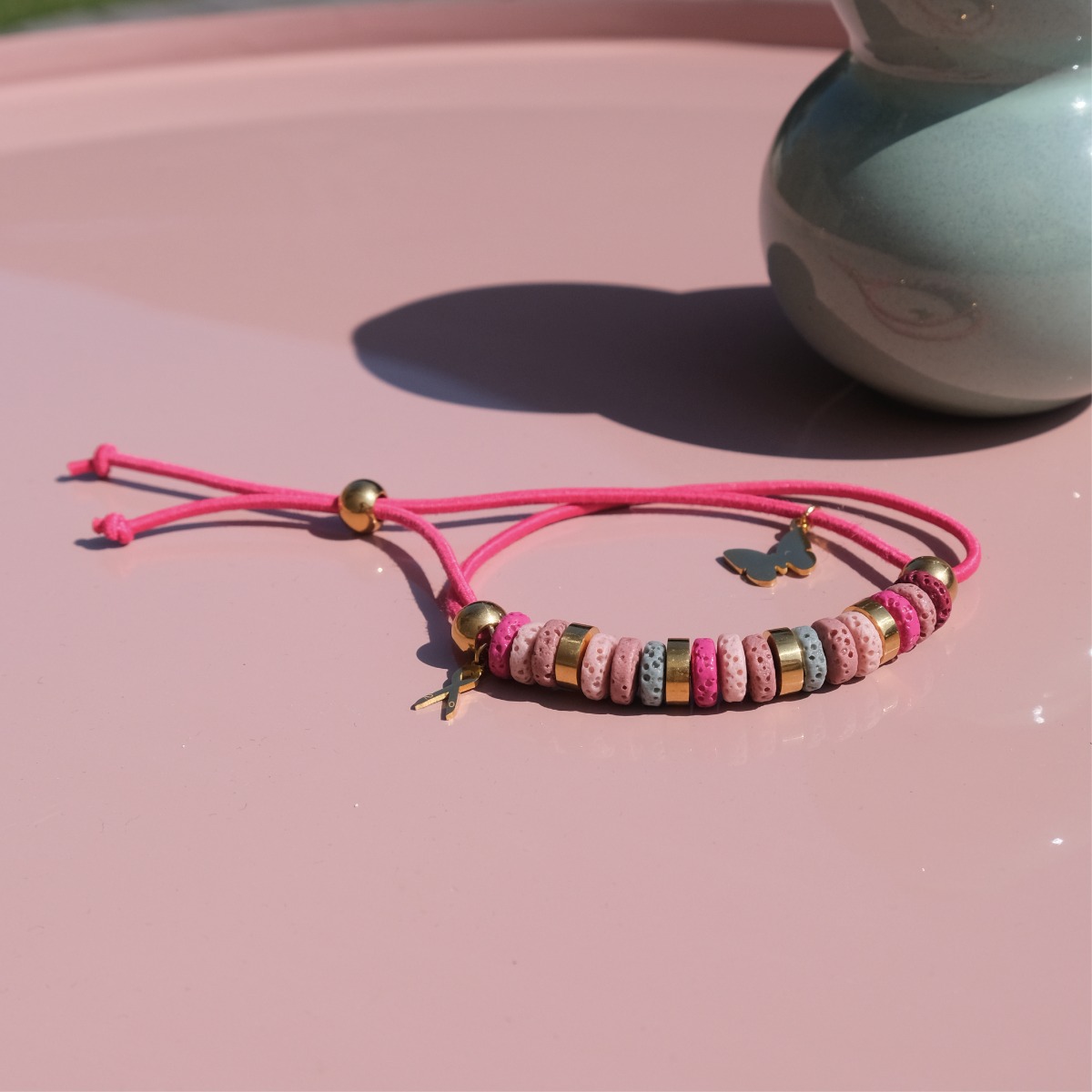 Pink Ribbon Armband 2023